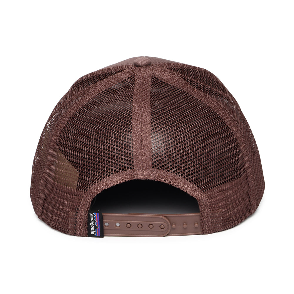 Gorra Trucker P-6 Logo LoPro de algodón orgánico de Patagonia - Malva