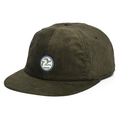 Gorra Snapback Earth Currents Patch de pana de Patagonia - Verde Pino