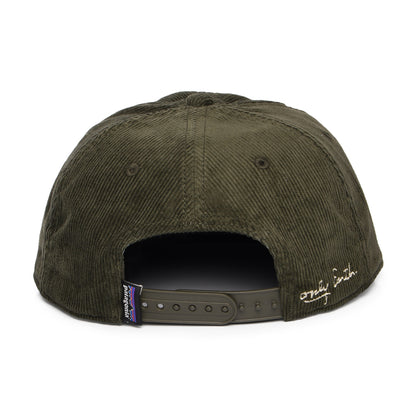 Gorra Snapback Earth Currents Patch de pana de Patagonia - Verde Pino