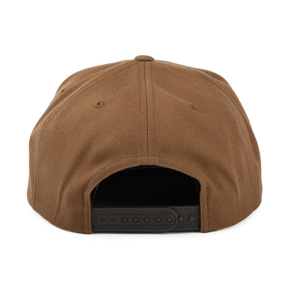 Gorra Snapback Oath III de Brixton - Marrón Claro