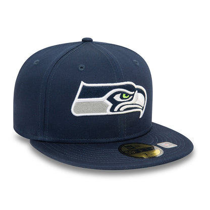 Gorra de béisbol 59FIFTY NFL OTC Seattle Seahawks de New Era - Azul Marino