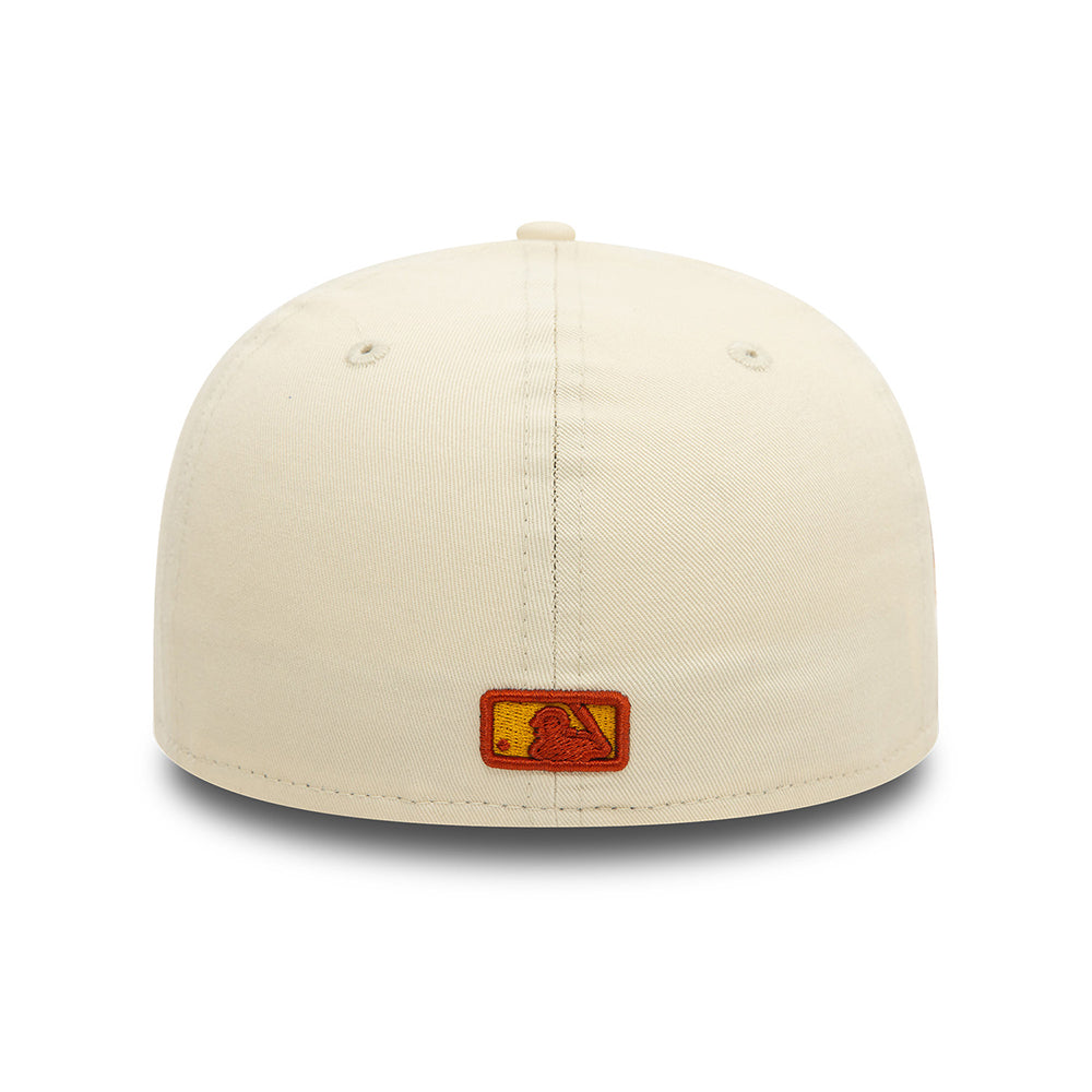 Gorra de béisbol 59FIFTY Perfil Bajo MLB Seasonal World St. Louis Cardinals de New Era - Crema Claro-Rojo Óxido