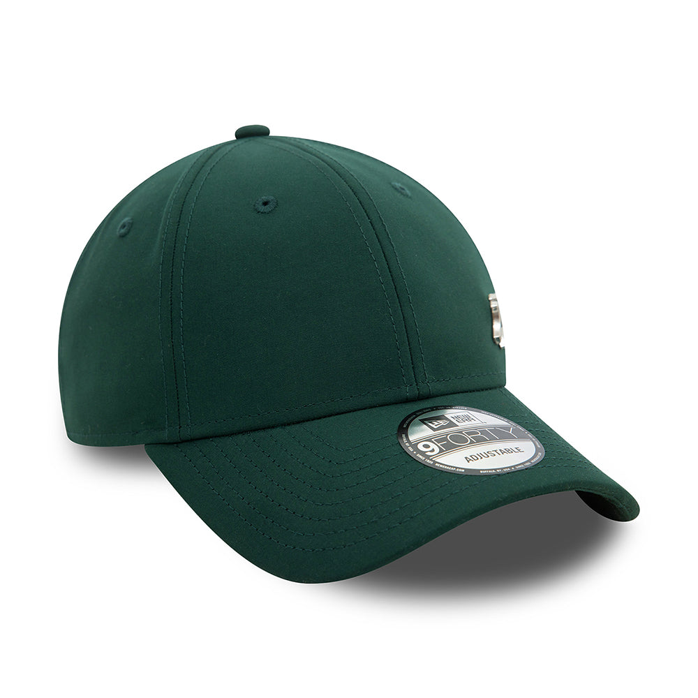 Gorra de béisbol 9FORTY - MLB Flawless New York Yankees de New Era - Verde Oscuro