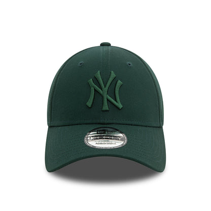 Gorra de béisbol 9FORTY MLB League Essential New York Yankees de New Era - Verde Oscuro