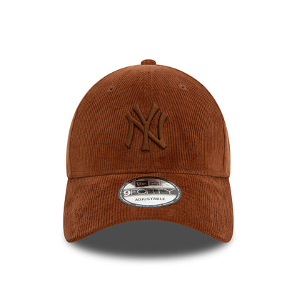 Gorra de béisbol 9FORTY MLB Cord New York Yankees de New Era - Rojo Óxido