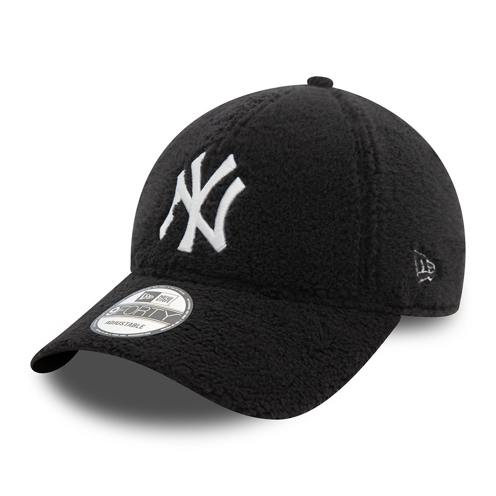 Gorra de béisbol 9FORTY MLB Borg New York Yankees de New Era - Negro-Blanco