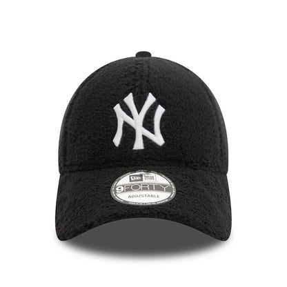 Gorra de béisbol 9FORTY MLB Borg New York Yankees de New Era - Negro-Blanco