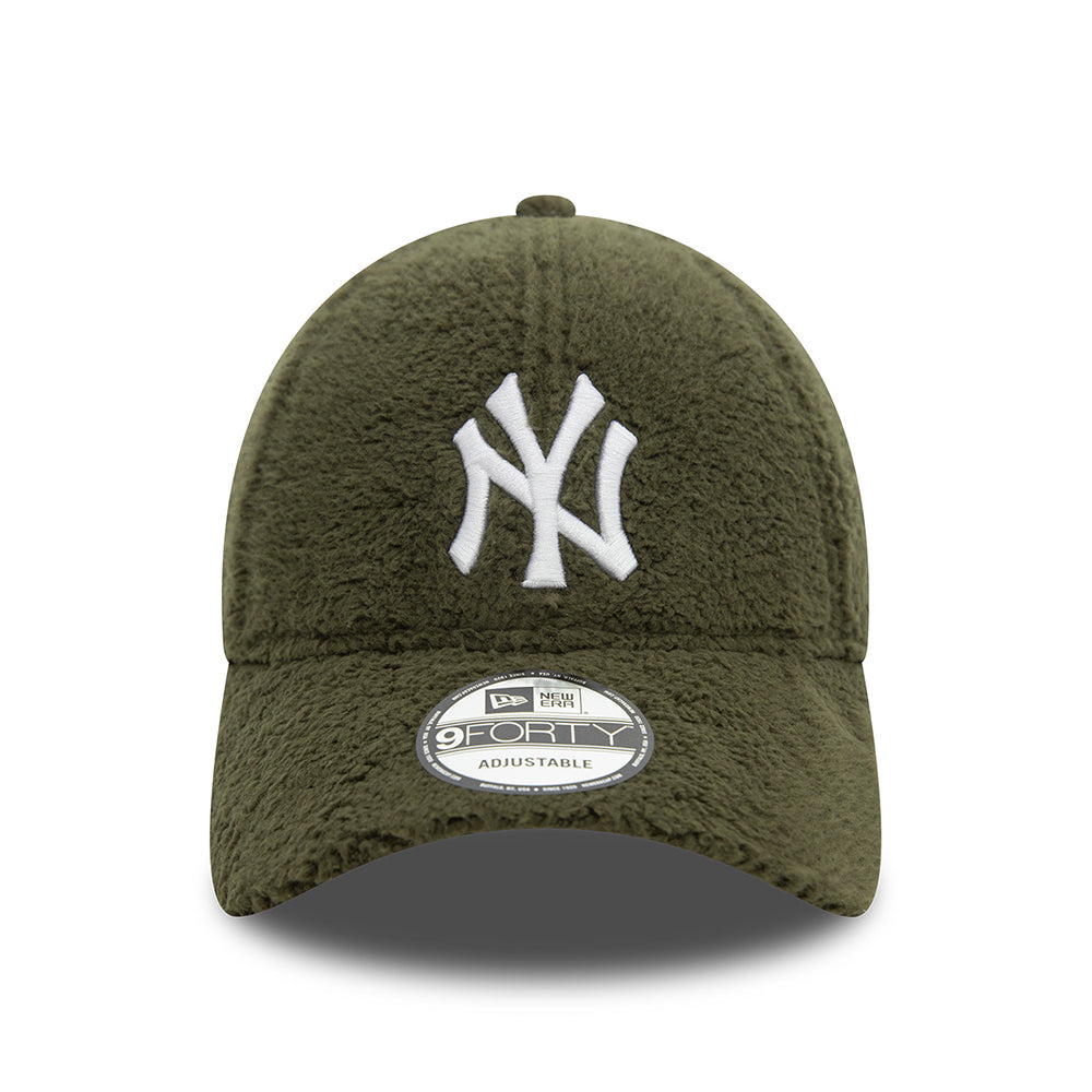 Gorra de béisbol 9FORTY MLB Borg New York Yankees de New Era - Oliva-Blanco