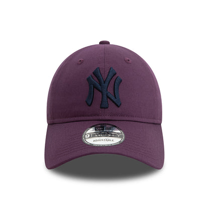 Gorra de béisbol 9TWENTY MLB League Casual de los New York Yankees de New Era - Ciruela-Azul Marino