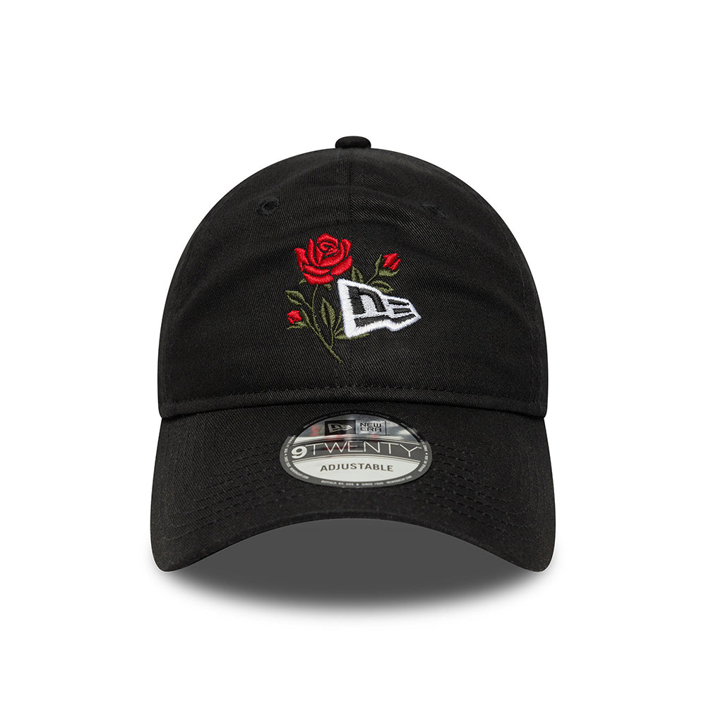 Gorra de béisbol 9TWENTY - NE Rose Icon de New Era - Negro