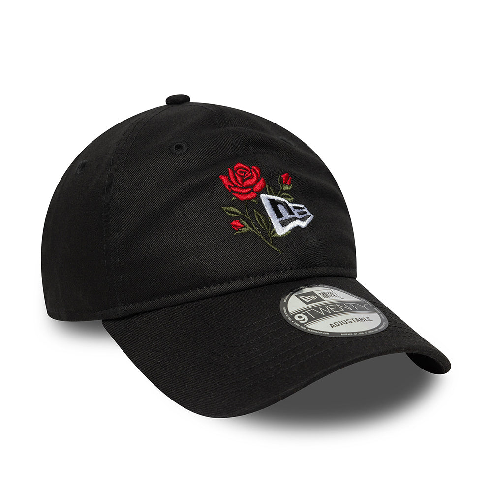 Gorra de béisbol 9TWENTY - NE Rose Icon de New Era - Negro