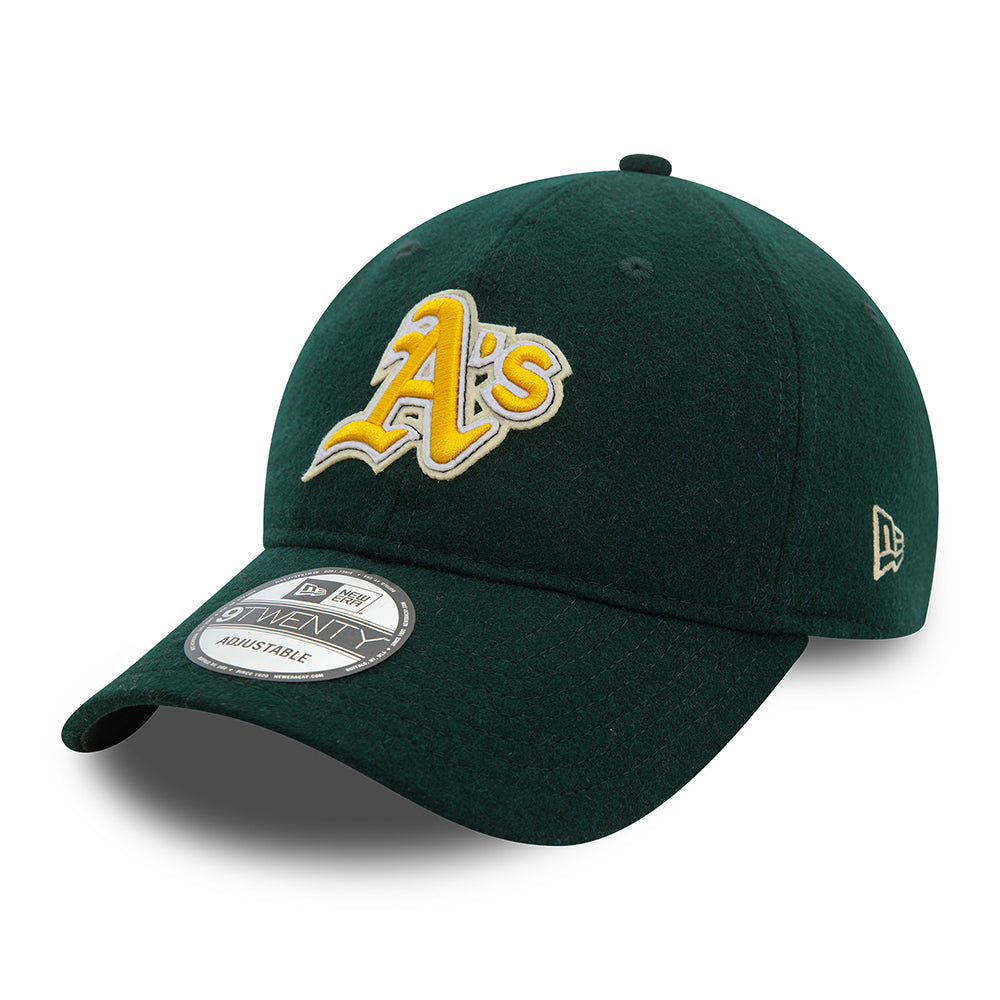 Gorra de béisbol 9TWENTY MLB Melton Oakland Athletics de New Era - Verde Oscuro