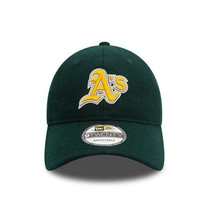 Gorra de béisbol 9TWENTY MLB Melton Oakland Athletics de New Era - Verde Oscuro