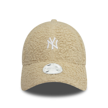 Gorra de béisbol 9FORTY MLB Borg New York Yankees de New Era - Piedra-Blanco