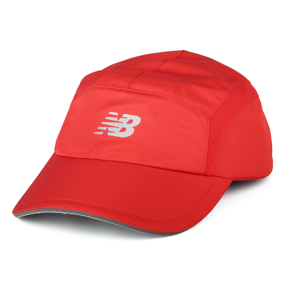 Gorra 5 paneles Performance V 3.0 de New Balance - Rojo Encendido