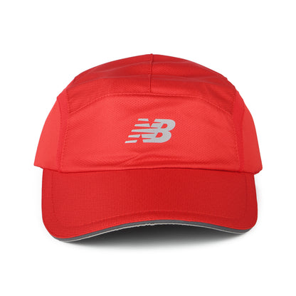 Gorra 5 paneles Performance V 3.0 de New Balance - Rojo Encendido