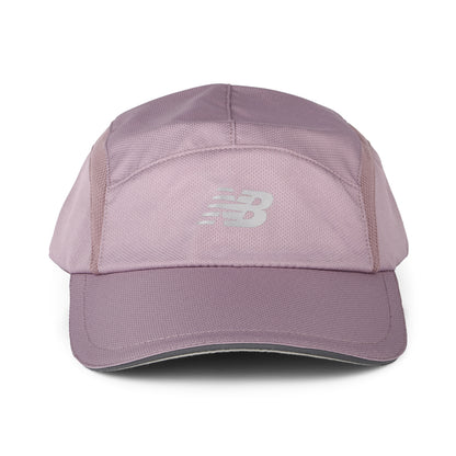 Gorra 5 paneles Performance V 3.0 de New Balance - Malva Molvoriento