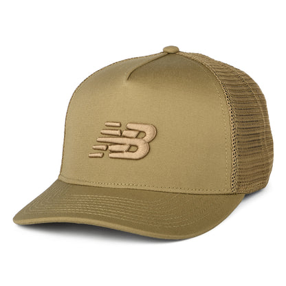 Gorra Trucker Sport Essentials de New Balance - Marrón Claro