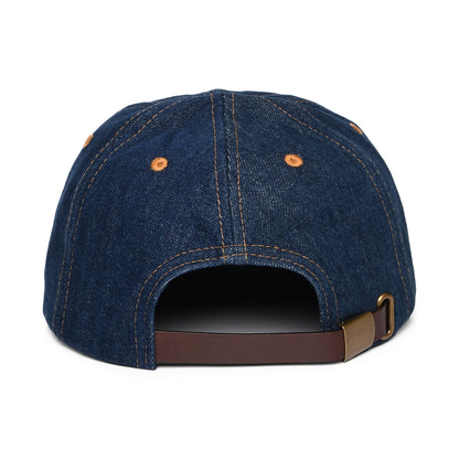 Gorra de béisbol Relaxed Heritage de tejido vaquero de Levi's - Azul Oscuro