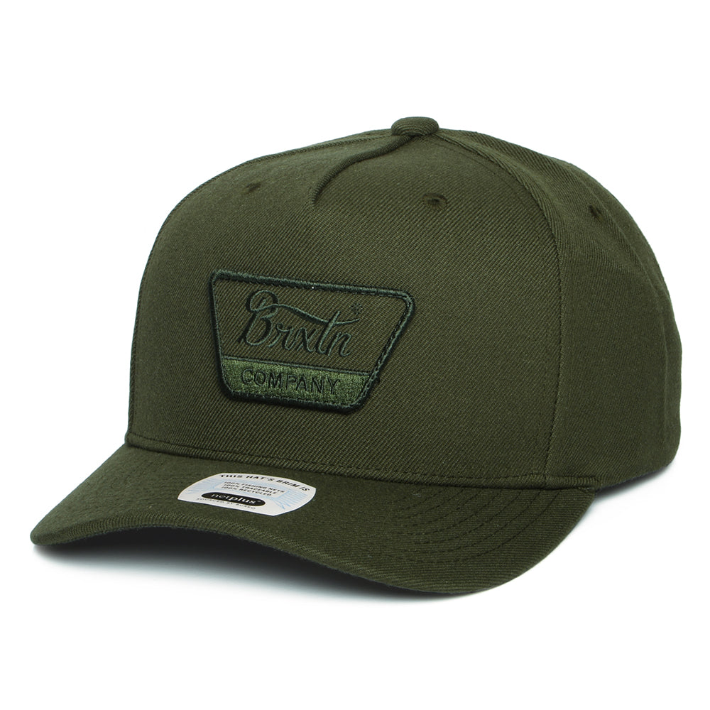 Gorra Snapback Linwood C NetPlus MP de Brixton - Verde Musgo