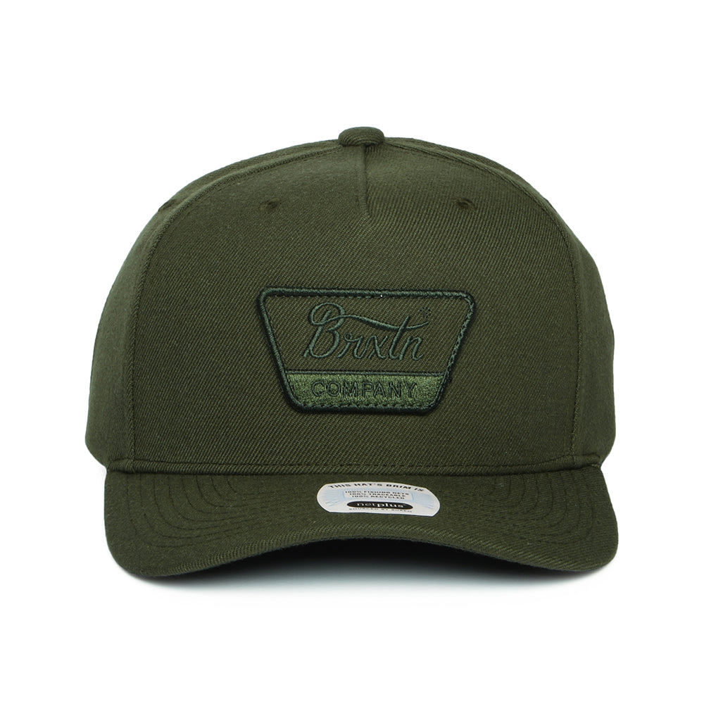 Gorra Snapback Linwood C NetPlus MP de Brixton - Verde Musgo