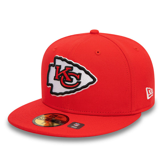 Gorra de béisbol 59FIFTY Kansas City Chiefs de New Era - Rojo