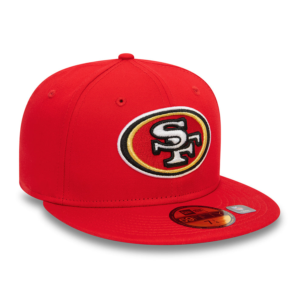 Gorra béisbol 59FIFTY On Field San Francisco 49ers de New Era - Rojo