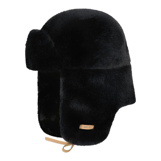 Gorro Aviador Lucerne Bomber de piel sintética de Barts - Negro