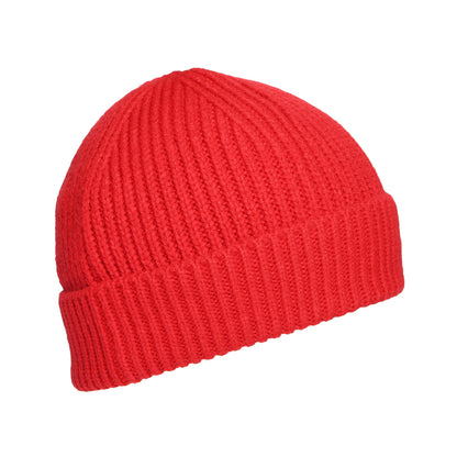 Gorro TNF Logo Box con vuelta de The North Face - Rojo