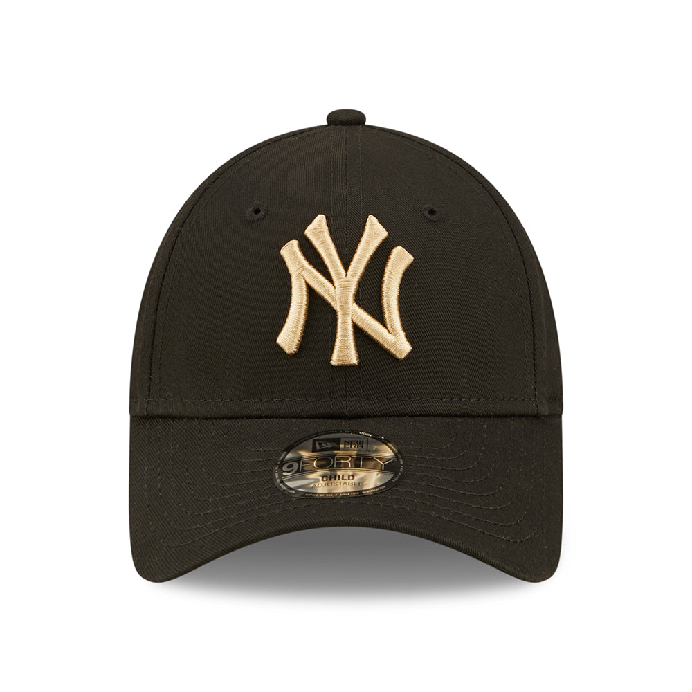 Gorra de béisbol niños 9FORTY MLB League Essential New York Yankees de New Era - Negro-Avena