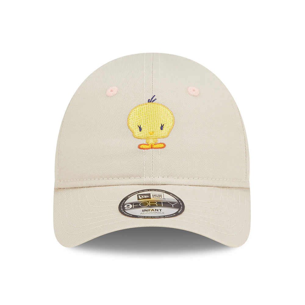 Gorra de béisbol bebé 9FORTY Chibi Looney Tunes Piolín de New Era - Piedra