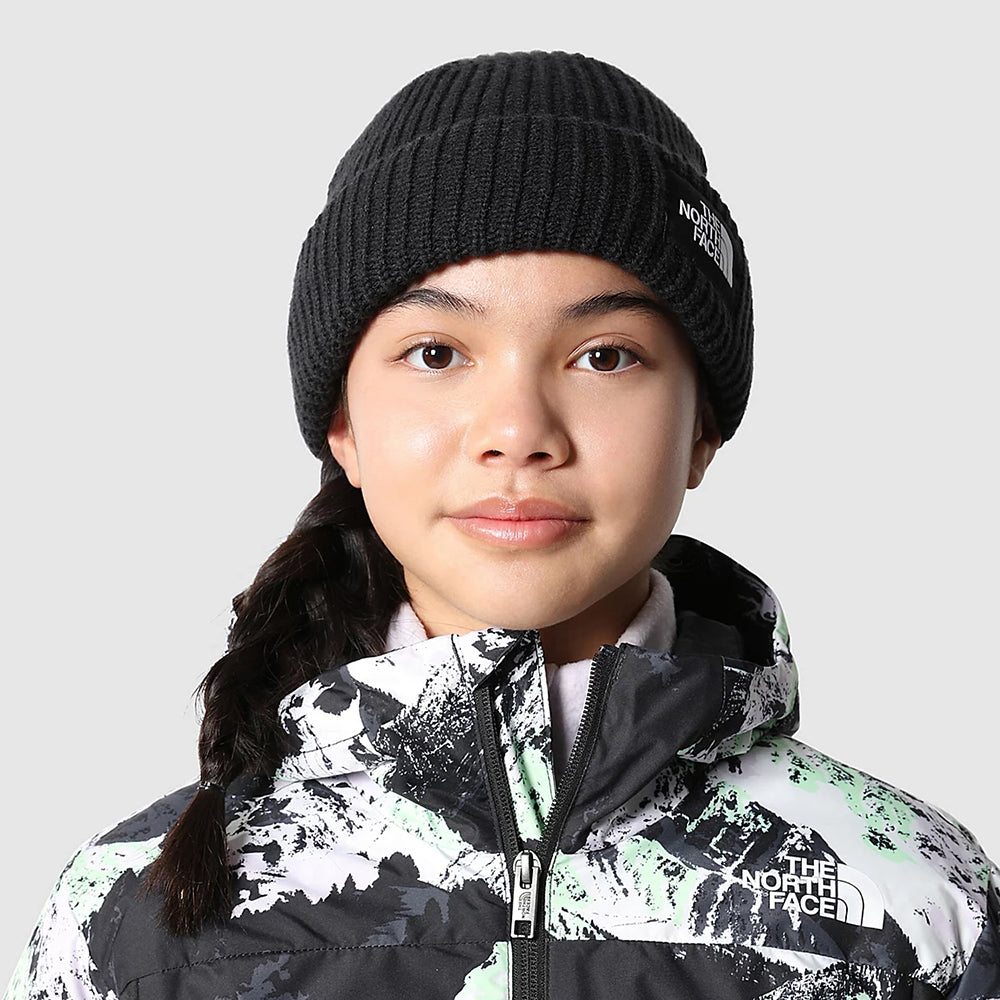 Gorro Beanie niños Salty Forrado de The North Face - Negro