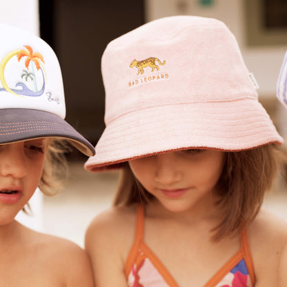 Sombrero de pescador niños Tolom de De felpa de Barts - Rosa