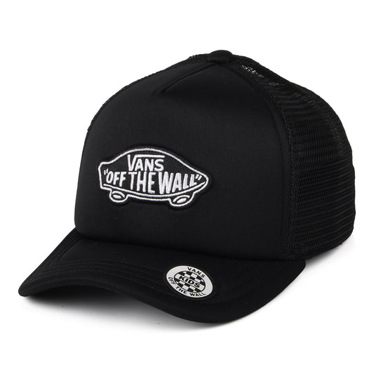 Gorra Trucker niños Classic Patch visera curvada de Vans - Negro