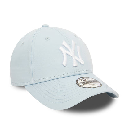 Gorra de béisbol 9FORTY MLB League Essential New York Yankees de New Era - Azul Bebé-Blanco