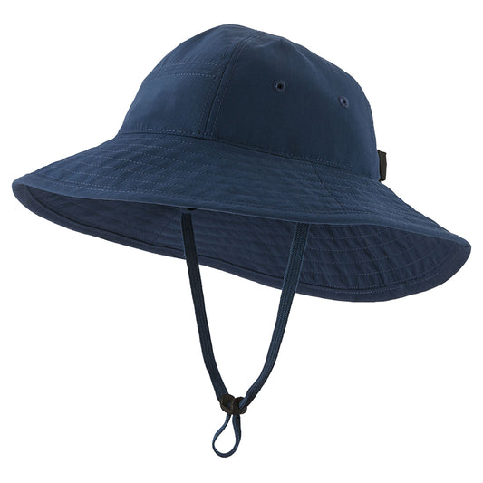 Sombrero de Sol Trim Brim para niños de Patagonia - Azul Oscuro