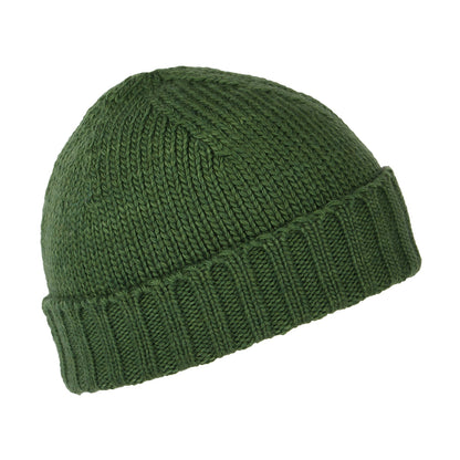 Gorro Beanie de lana merino de Kusan - Verde