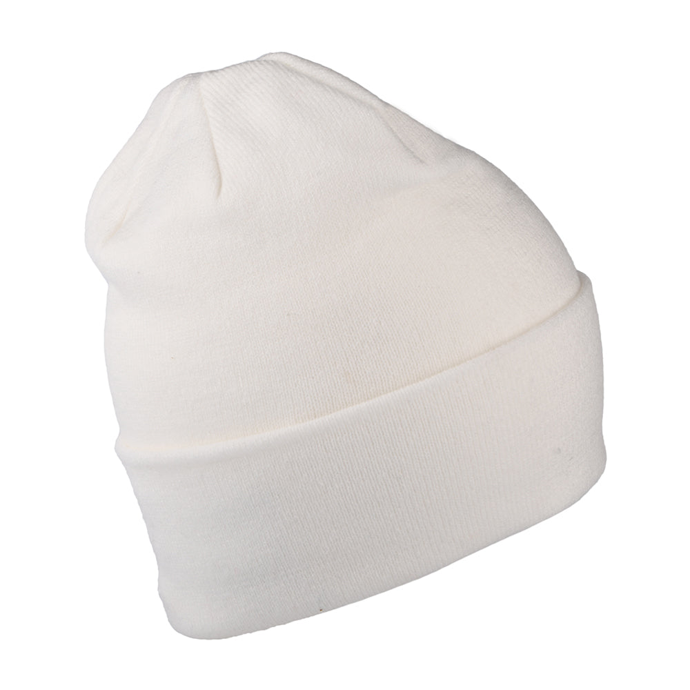 Gorro Beanie Basic de Lyle & Scott - Blanco invernal