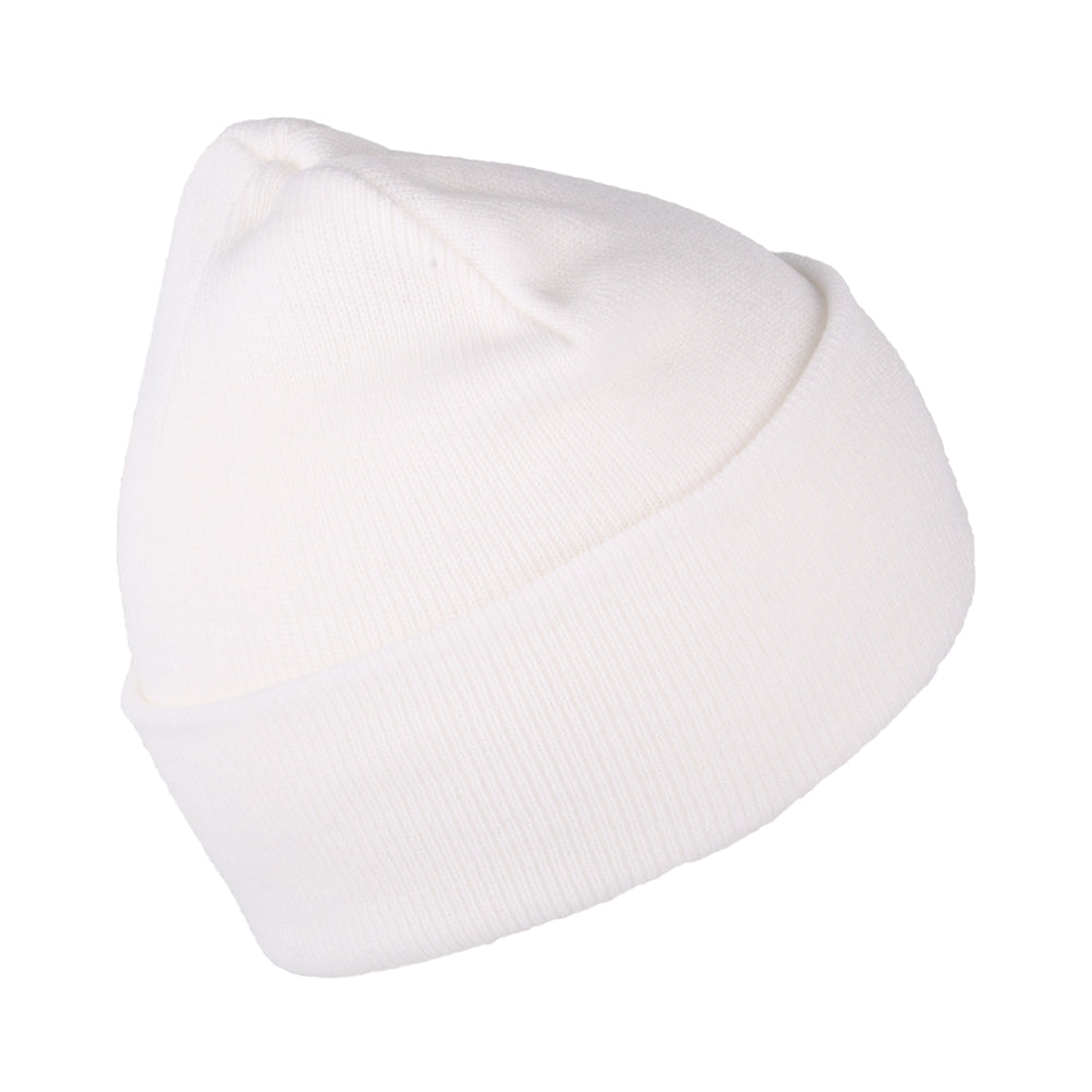 Gorro Beanie Chase con vuelta de Carhartt WIP - Blanco