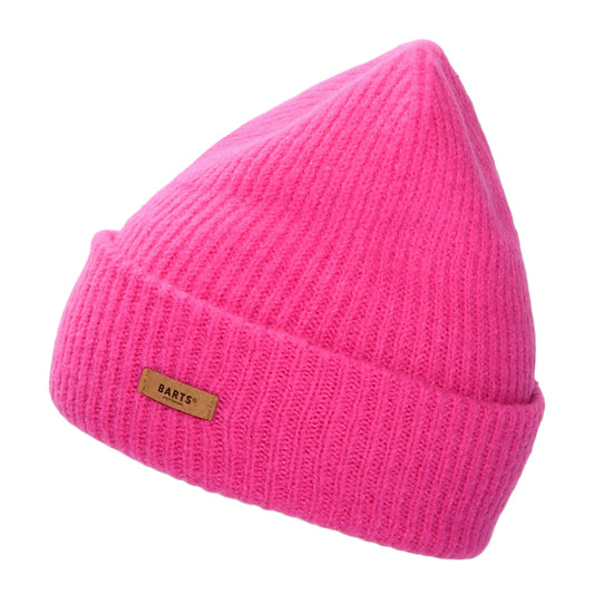 Gorro Beanie Witzia con vuelta de Barts - Rosa Eléctrico