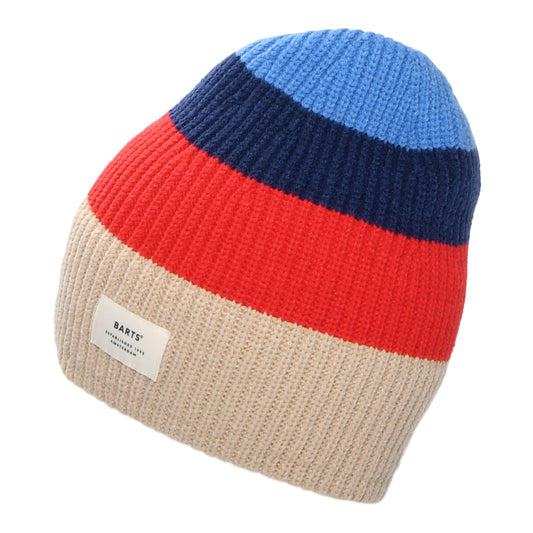 Gorro Beanie Dova de Barts - Azul-Rojo-Crema