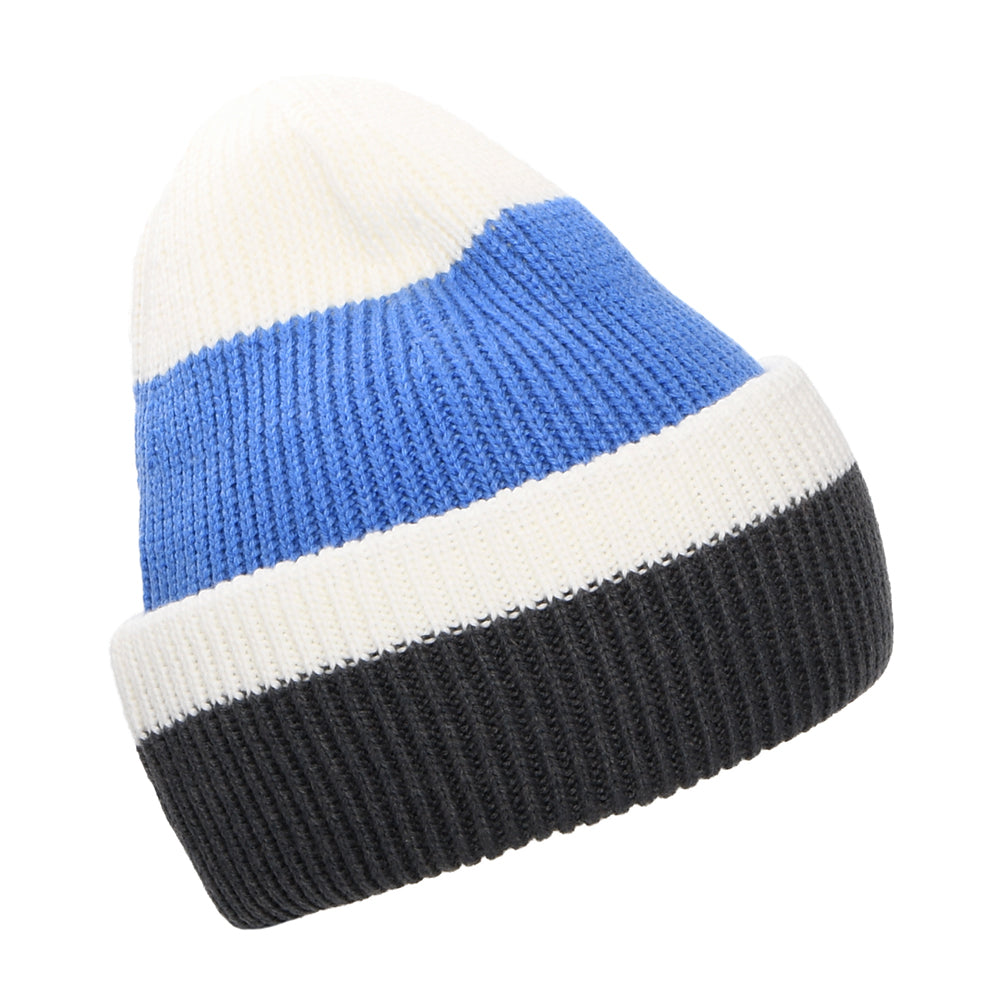 Gorro Beanie Ardem de Barts - Azul-Blanco-Antracita