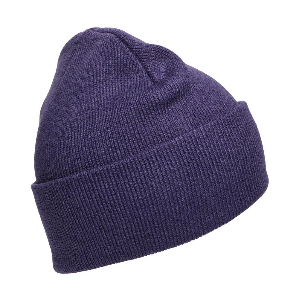 Gorro Beanie Ashley con vuelta de Carhartt WIP - Morado