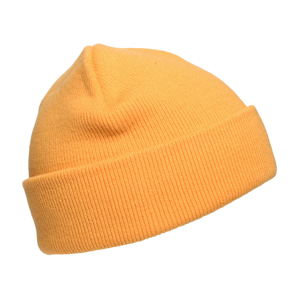 Gorro Beanie Stratus Short Watch de Carhartt WIP - Mostaza