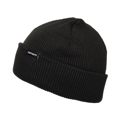 Gorro Beanie Gordan reciclado con vuelta de Carhartt WIP - Negro