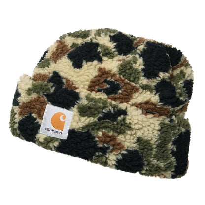 Gorro Beanie Prentis de Vellón de pelo de Carhartt WIP - Camuflaje