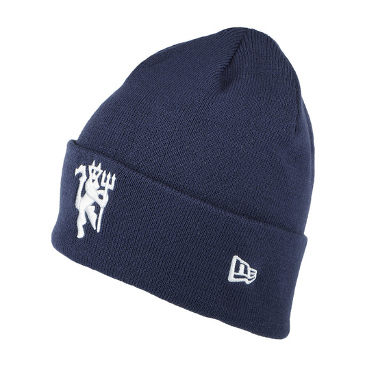 Gorro Beanie Seasonal Cuff Manchester United FC de New Era - Azul Marino