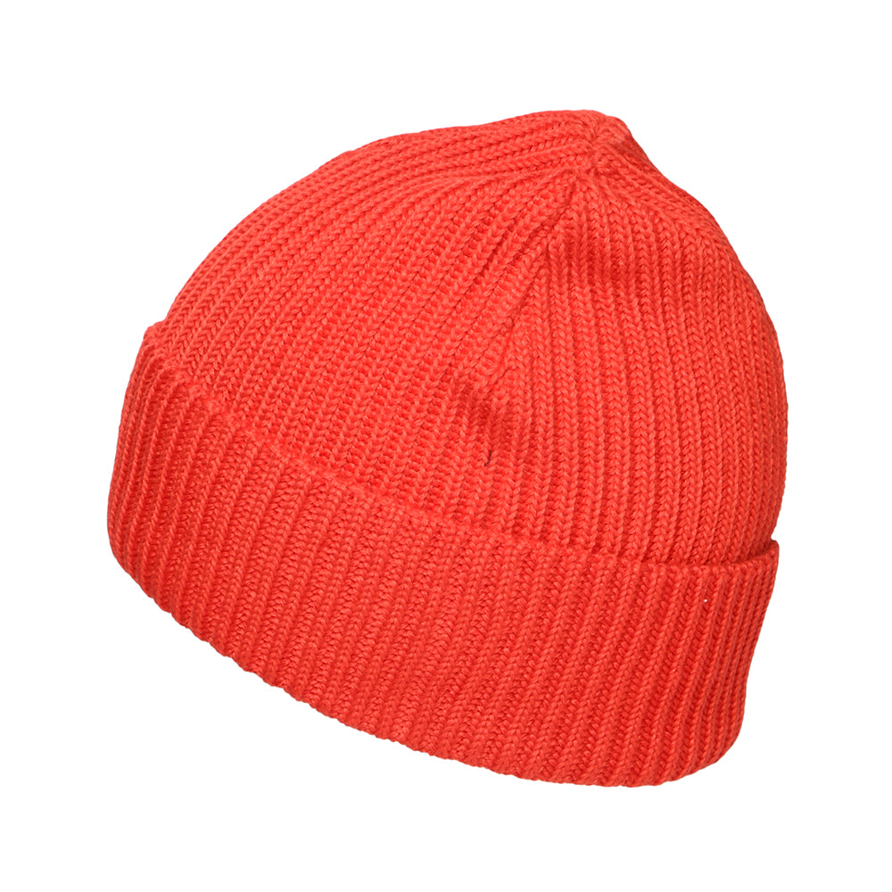 Gorro Beanie Fishermans con vuelta de Patagonia - Rojo Radiante