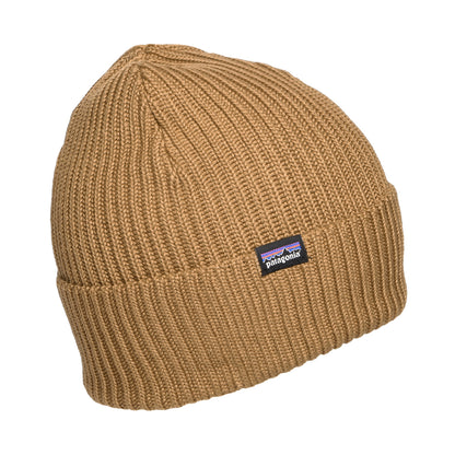 Gorro Beanie Fishermans con vuelta de Patagonia - Sepia