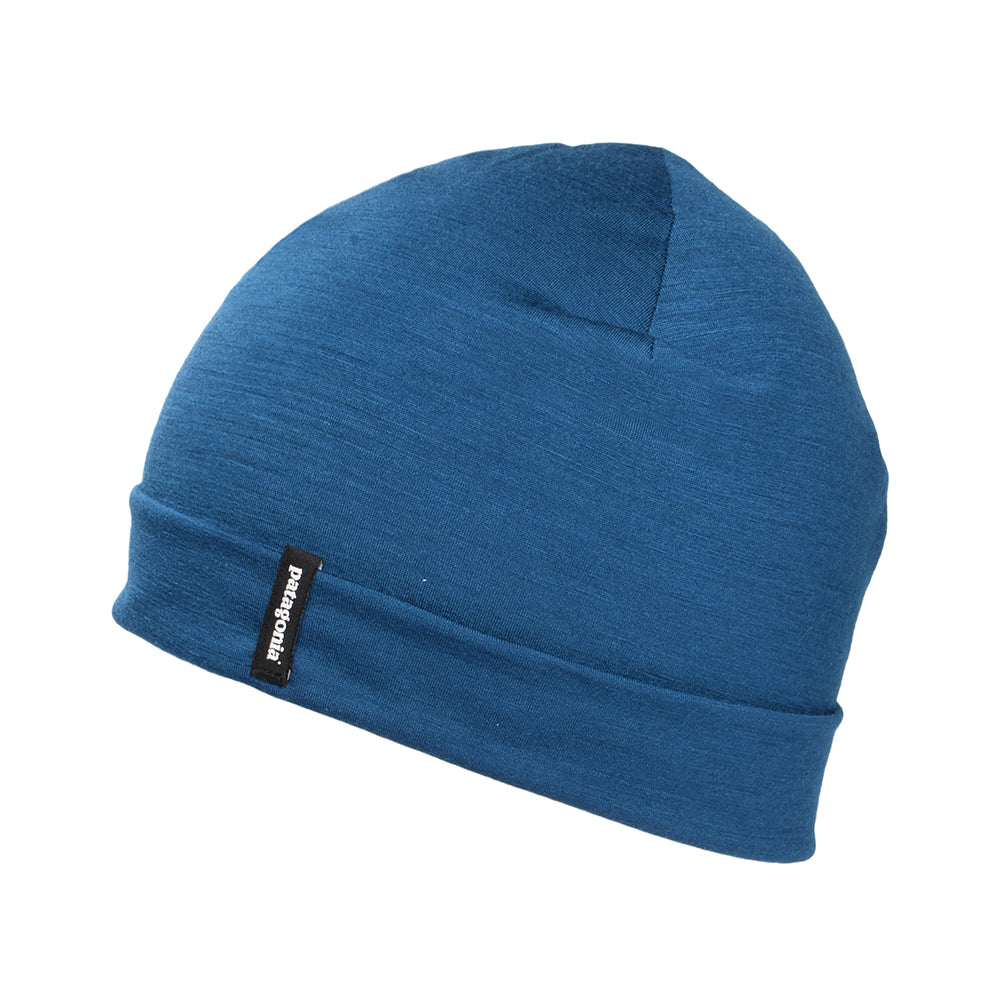 Gorro Beanie Overlook de mezcla de lana merino de Patagonia - Azul Verdoso Oscuro